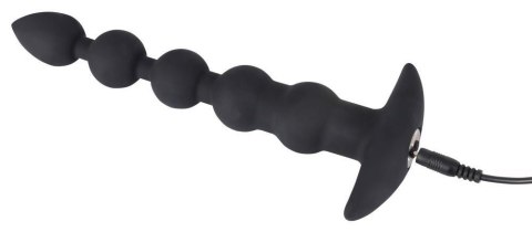 Black Velvets: Ładowalny Wibrujący Łańcuch Analny