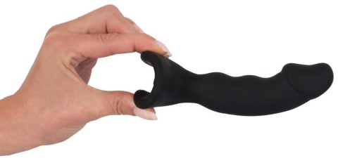 Wibrujący korek analny Black Velvets z ładowaniem USB