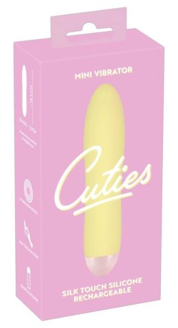 Uroczy Mini Wibrator Cuties, żółty