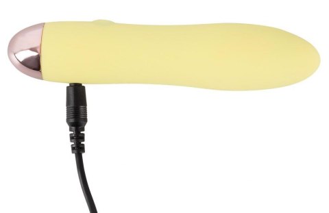 Uroczy Mini Wibrator Cuties, żółty