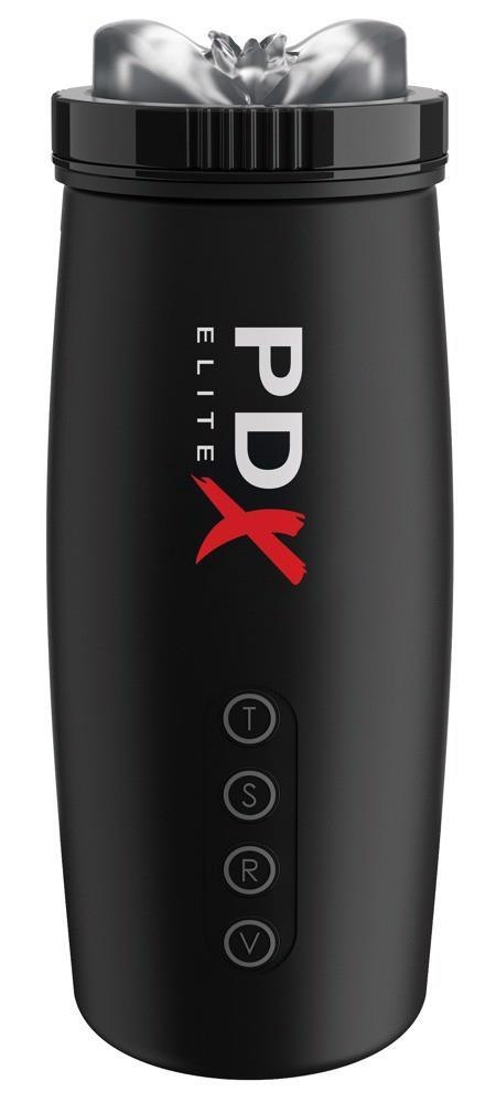 Masturbator Wibrująco-Ssący PDX Elite