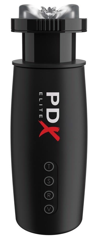 Masturbator Wibrująco-Ssący PDX Elite
