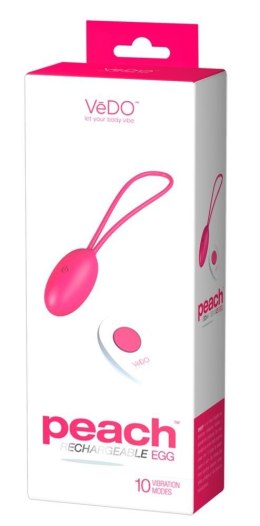 Wibrująca Kuleczka Peach Foxy Róż