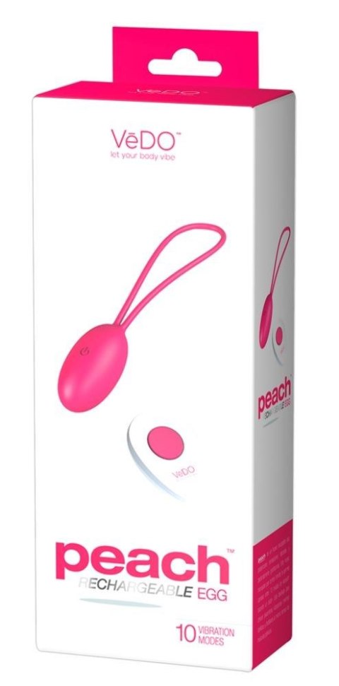 Wibrująca Kuleczka Peach Foxy Róż