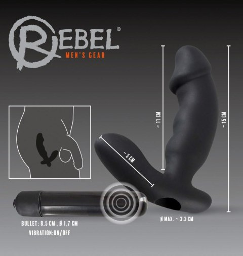 Realistyczny wibrator Rebel
