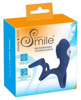 Ładowalny Wibrujący Pierścień dla Par Sweet Smile