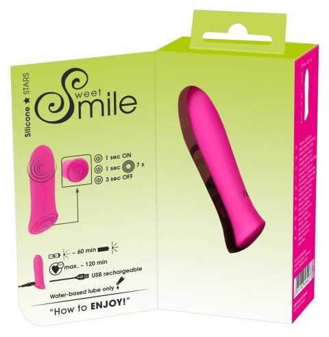 Sweet Smile Power Bullet: Ładowany Mini Wibrator