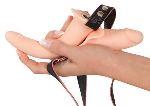 Podwójny Wibrujący Strap-On dla Zmysłowych Doznań