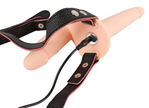 Podwójny Wibrujący Strap-On dla Zmysłowych Doznań