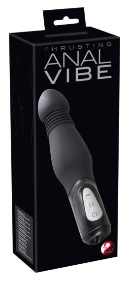 Y2T Black – Stymulator Analny z Ruchomą Głowicą