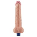 Realistyczny Wibrator Dildo Real Softee TPE z Akumulatorem, 26,5 cm (Cielisty)