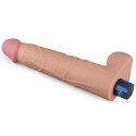 Realistyczny Wibrator Dildo Real Softee TPE z Akumulatorem, 26,5 cm (Cielisty)