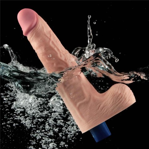 10" Realistyczne Wibracyjne Dildo TPE "Real Softee" (Kolor cielisty), Ładowalne