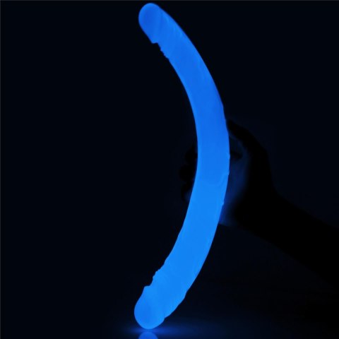 Lumino Play – Podwójne Dildo Świecące w Ciemności, 14,5 Cala