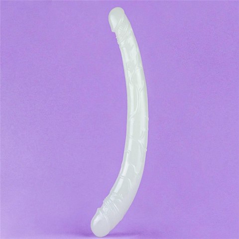 Lumino Play – Podwójne Dildo Świecące w Ciemności, 14,5 Cala