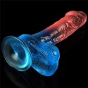 Dazzle Studs – Żelowe Dildo 19 cm