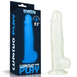 Dildo Lumino Play świecące w ciemności, 21,6 cm