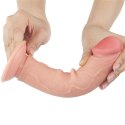 8-calowe Realistyczne Dildo z Dwuwarstwową, Ruchomą Skórą
