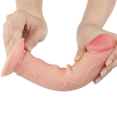 8-calowe Realistyczne Dildo z Dwuwarstwową, Ruchomą Skórą