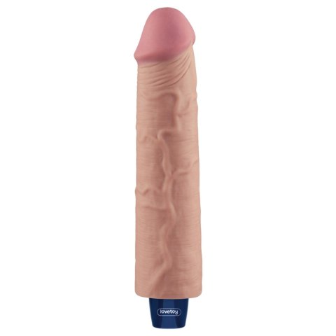Realistyczne wibrujące dildo Softee 9.5 cala (cieliste)