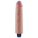 Realistyczne wibrujące dildo Softee 9.5 cala (cieliste)