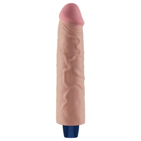 Realistyczne wibrujące dildo Softee 9.5 cala (cieliste)