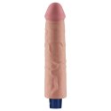 Realistyczne wibrujące dildo Softee 9.5 cala (cieliste)