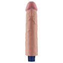 Realistyczne wibrujące dildo Softee 9.5 cala (cieliste)