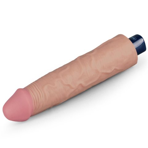 Realistyczne wibrujące dildo Softee 9.5 cala (cieliste)