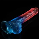 Zmysłowe Dildo Żelowe Dazzle Studs 22,9 cm