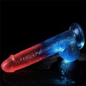 Zmysłowe Dildo Żelowe Dazzle Studs 22,9 cm