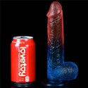 Zmysłowe Dildo Żelowe Dazzle Studs 22,9 cm