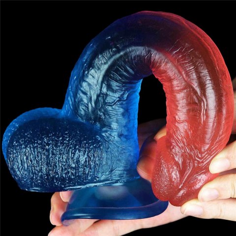 Zmysłowe Dildo Żelowe Dazzle Studs 22,9 cm