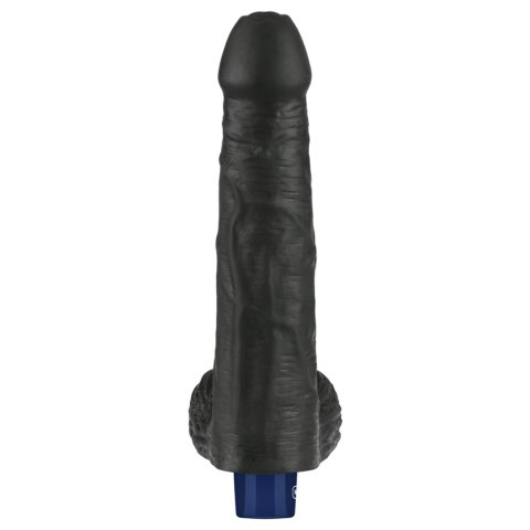 Realistyczny Wibrator Dildo Softee TPE 23 cm – Ładowany USB (Czarny)