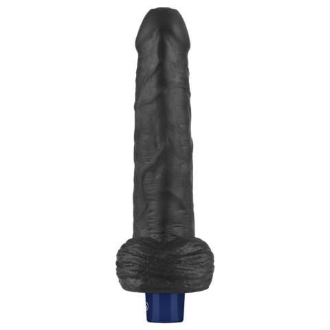 Realistyczny Wibrator Dildo Softee TPE 23 cm – Ładowany USB (Czarny)