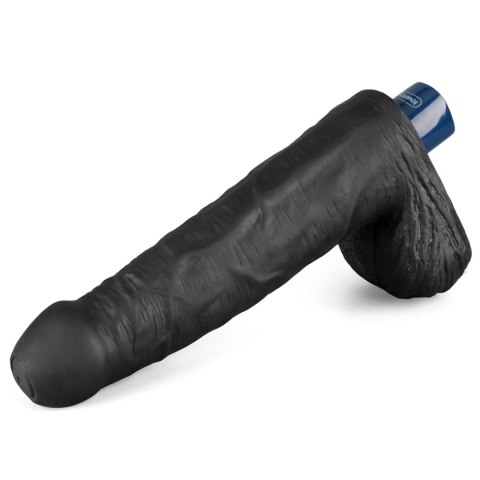 Realistyczny Wibrator Dildo Softee TPE 23 cm – Ładowany USB (Czarny)
