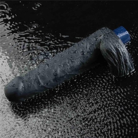 Realistyczny Wibrator Dildo Softee TPE 23 cm – Ładowany USB (Czarny)