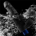 Realistyczny Wibrator Dildo Softee TPE 23 cm – Ładowany USB (Czarny)