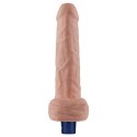 REAL SOFTEE – Realistyczne Dildo Wibrujące z TPE, Ładowalne, 23 cm (Cieliste)