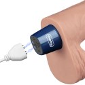 REAL SOFTEE – Realistyczne Dildo Wibrujące z TPE, Ładowalne, 23 cm (Cieliste)