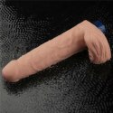 REAL SOFTEE – Realistyczne Dildo Wibrujące z TPE, Ładowalne, 23 cm (Cieliste)