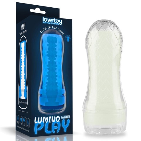 Masturbator Lumino Play – Żebrowany Blask Nocy