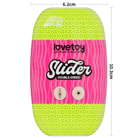 Dwustronny Masturbator Slider: Kusząca Podwójna Przyjemność