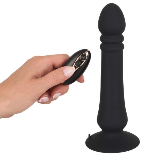 Black Velvets: Analny Stymulator z Funkcją Pchnięć