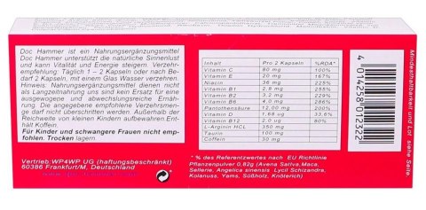 Doc Hammer Pop Master – Eliksir Pożądania dla Dwojga (24 kapsułki)