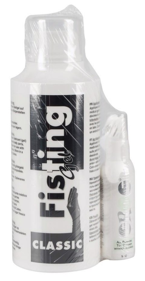 Żel do fisting 500 ml + Płyn EROS Toy Cleaner w prezencie