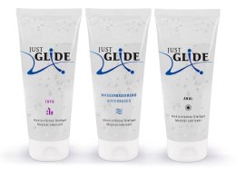 Just Glide Zestaw Żeli Lubrykacyjnych 3x200ml