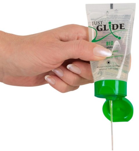 Just Glide Bio Anal 50 ml - Organiczny żel do pieszczot analnych
