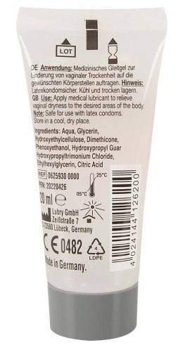 Just Glide Performance – Jedwabisty lubrykant intymny z silikonem, 20 ml