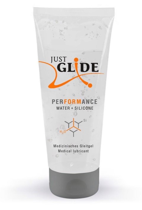 Just Glide Performance 200ml – Jedwabisty Lubrykant na Bazie Wody